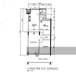 Blk 734 Yishun Avenue 5 (Yishun), HDB 3 Rooms #139154602